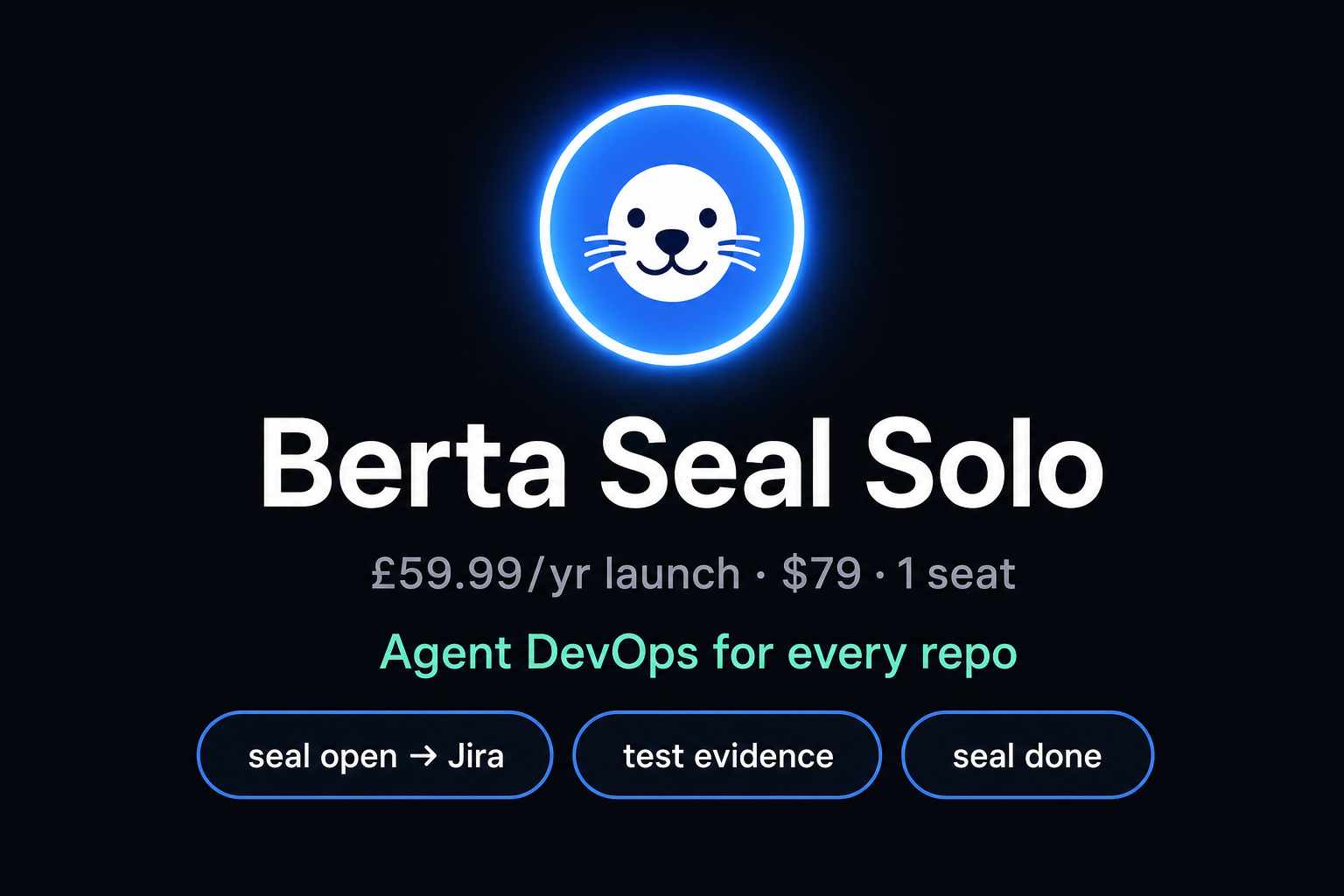 Berta Seal Solo — 1 seat